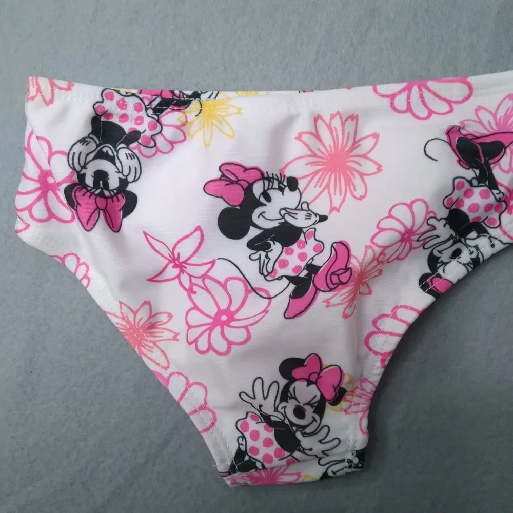 Disney Junior Minnie Mouse Toddler Girls Bikini Swimsuit Size 4T